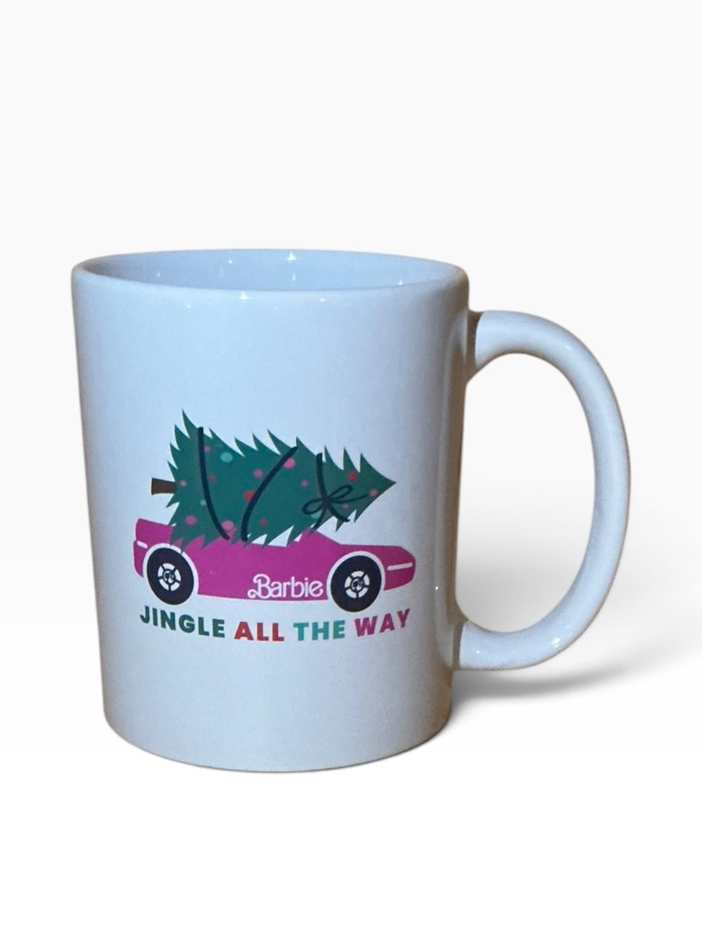 Barbie Jingle All The Way Christmas Mug